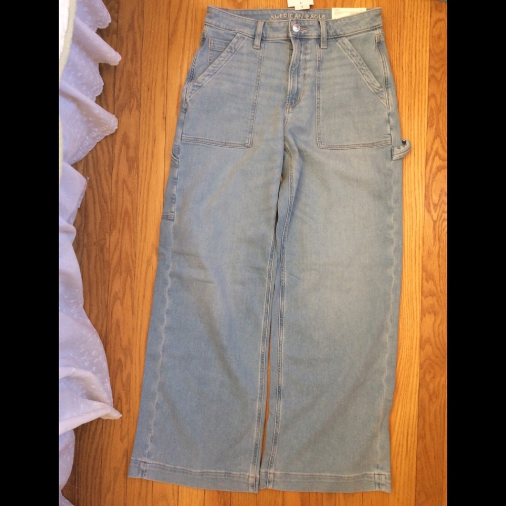 American eagle dreamy drape jeans